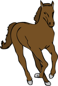 Galloping Horse Clip Art
